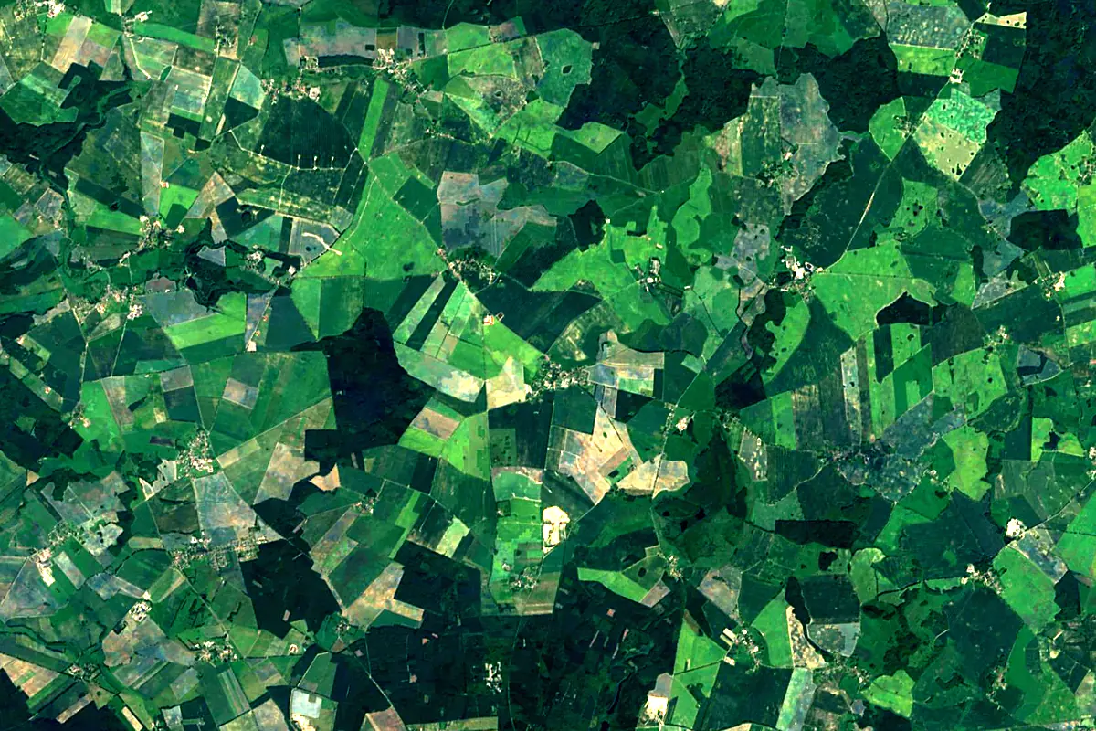 Warnow: satellite view of the source