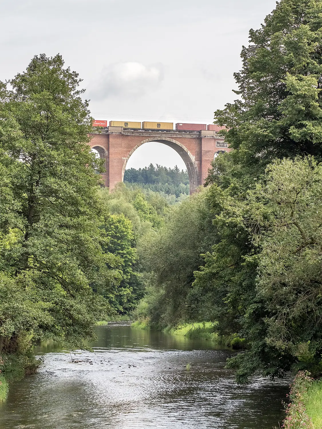 Elstertalbrücke weiße Elster 0912