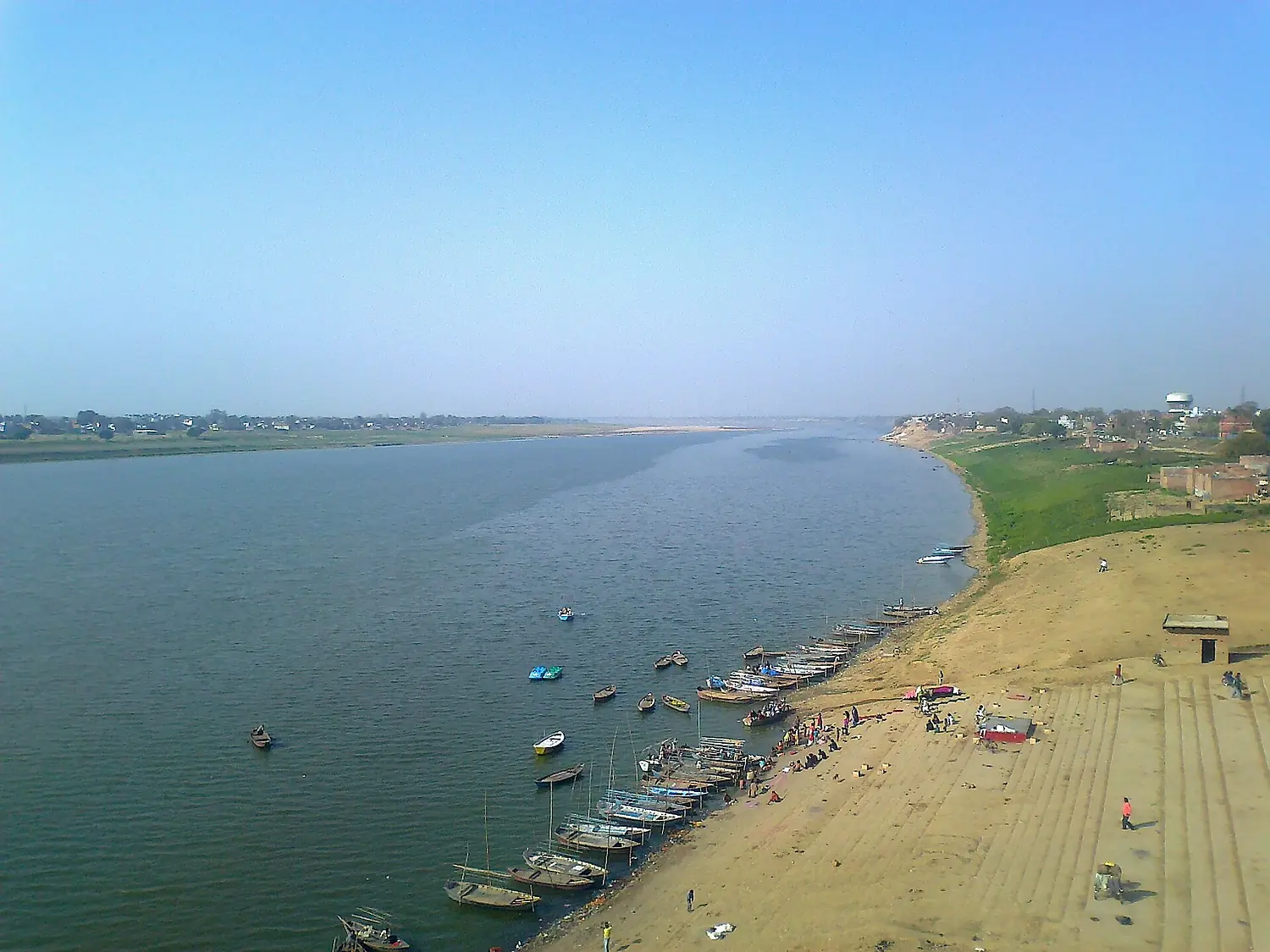 Yamuna River Near Allahabad