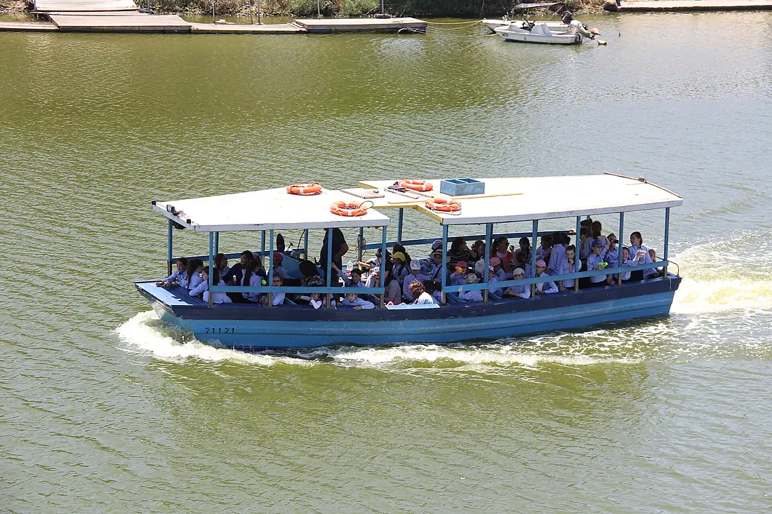 Boat Yarkon River