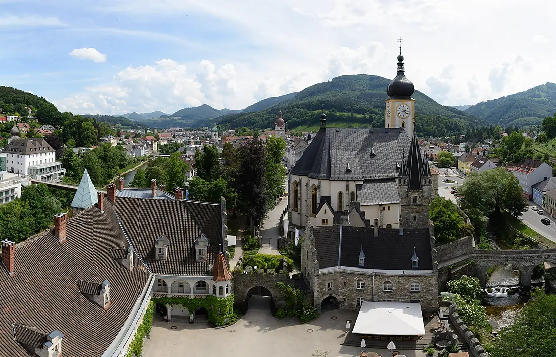 Waidhofen an der Ybbs Panorama 20180523