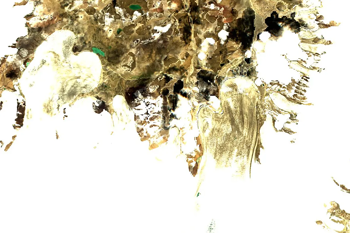 Yurungkax He: satellite view of the source
