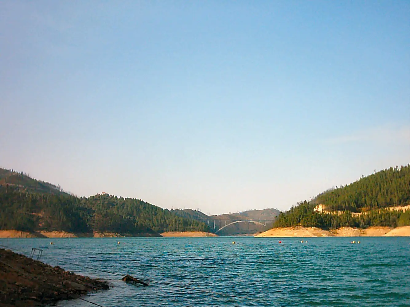 Lago Azul no Rio Zêzere